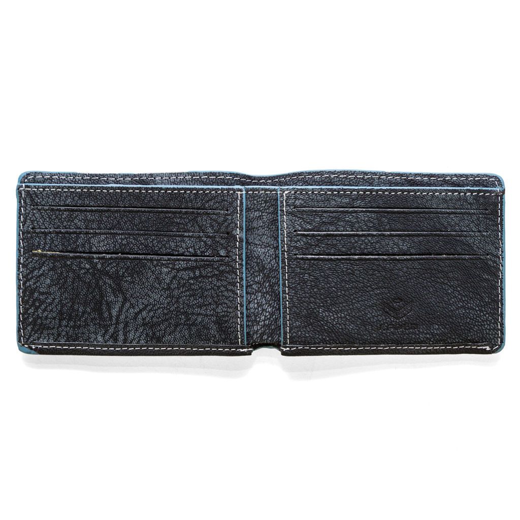 J.FOLD Leather Wallet Fader - Black